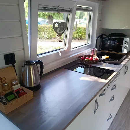 Prázdninový areál Tinyhouse Nad Zalewem U Podnoza Slezy Sulistrowice